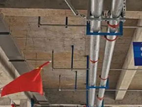 怀仁管廊支架的安装方法
